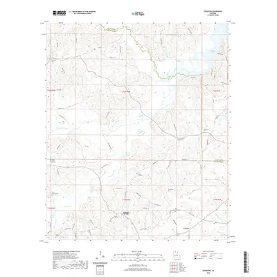 2020 Map of Cedarton, 2020 Print