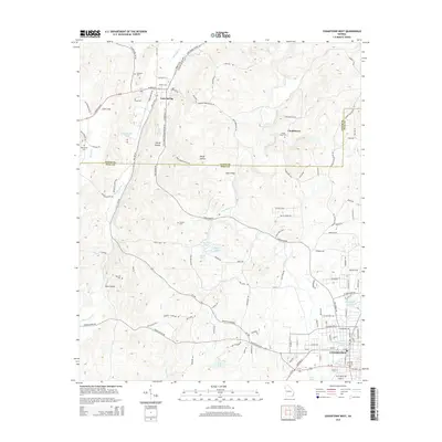 2014 Map of Cedartown West, 2014 Print