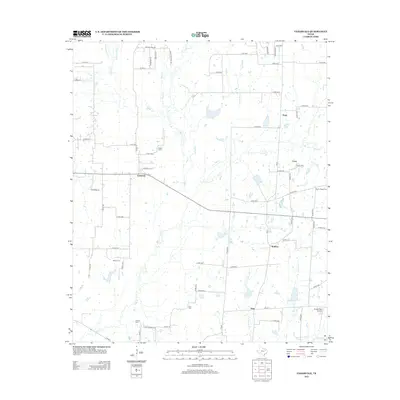 2012 Map of Cedarvale, 2012 Print