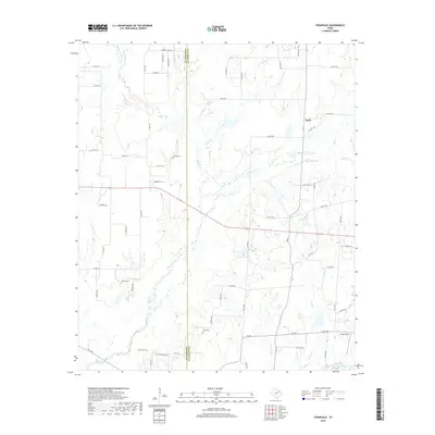 2019 Map of Cedarvale, 2019 Print