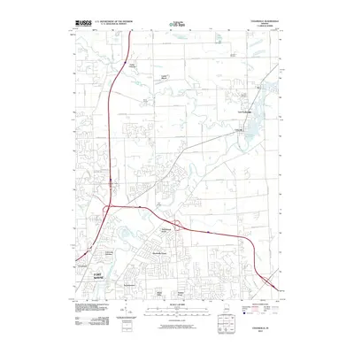 2010 Map of Cedarville, 2010 Print