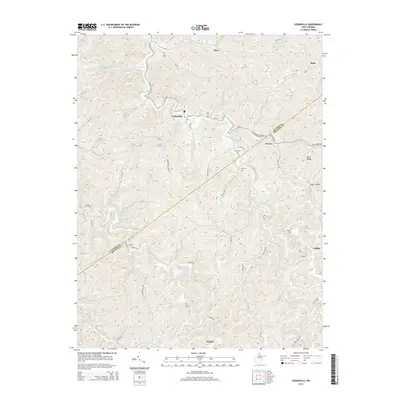 2014 Map of Cedarville, 2014 Print