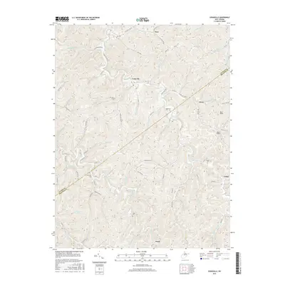 2016 Map of Cedarville, 2016 Print
