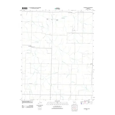 2011 Map of Cedarville, 2011 Print