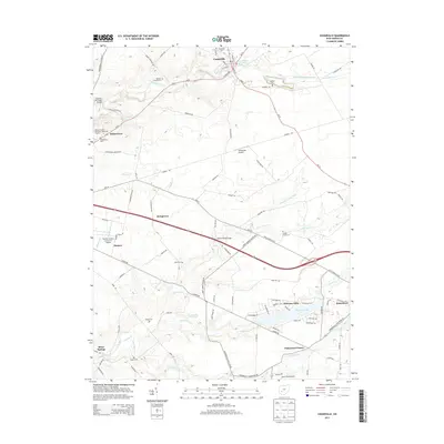 2013 Map of Cedarville, 2013 Print