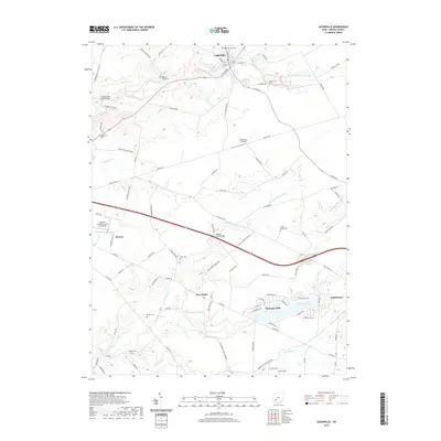 2019 Map of Cedarville, 2019 Print