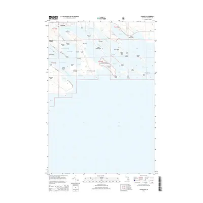 2014 Map of Cedarville, 2014 Print