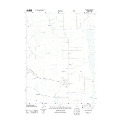 2012 Map of Cedarville, 2012 Print
