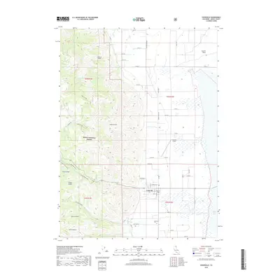 2018 Map of Cedarville, 2018 Print