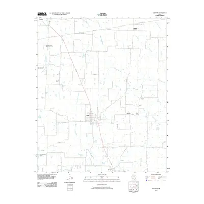 2010 Map of Celeste, 2010 Print