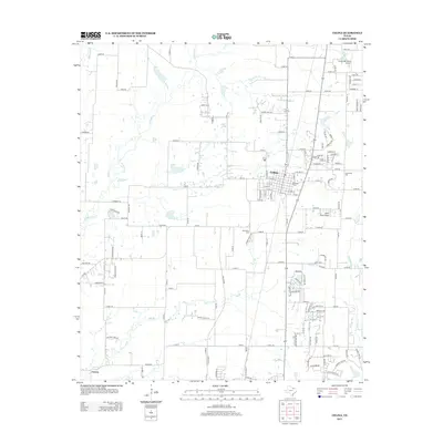 2013 Map of Celina, 2013 Print