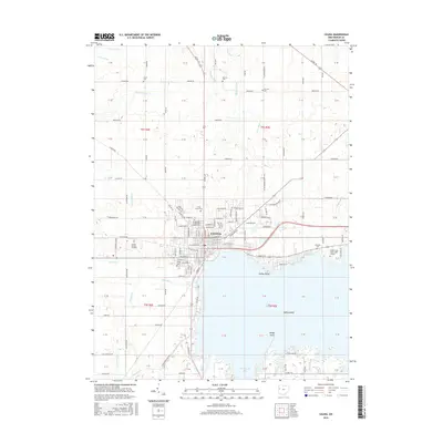 2016 Map of Celina, 2016 Print