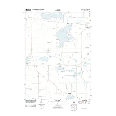 2011 Map of Cement City, 2011 Print
