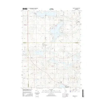 2017 Map of Cement City, 2017 Print