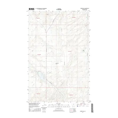 2017 Map of Cement Hill, 2017 Print