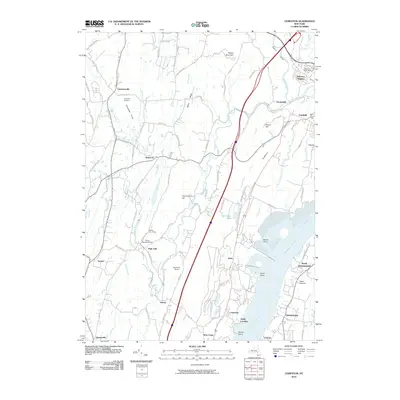 2010 Map of Cementon, 2010 Print