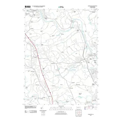 2010 Map of Cementon, 2010 Print