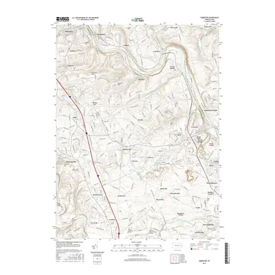 2016 Map of Cementon, 2016 Print