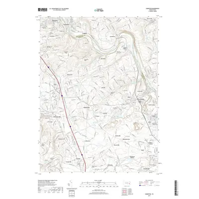 2019 Map of Cementon, 2019 Print