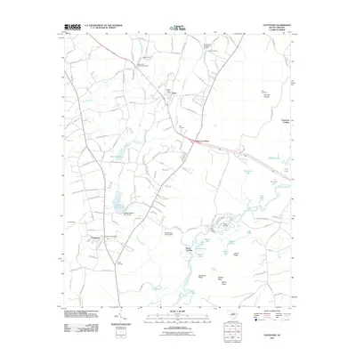 2011 Map of Centenary, 2011 Print