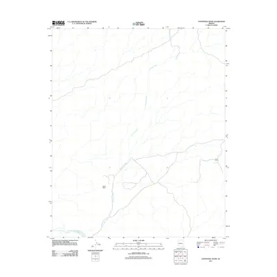 2011 Map of Centennial Wash, 2011 Print