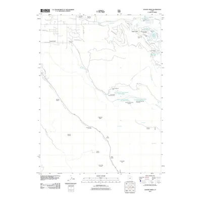 2011 Map of Center Creek, 2011 Print