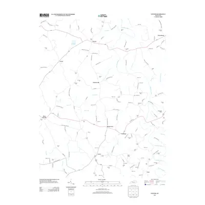 2013 Map of Center, 2013 Print