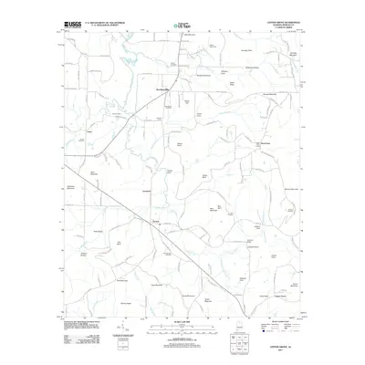 2011 Map of Center Grove, 2011 Print
