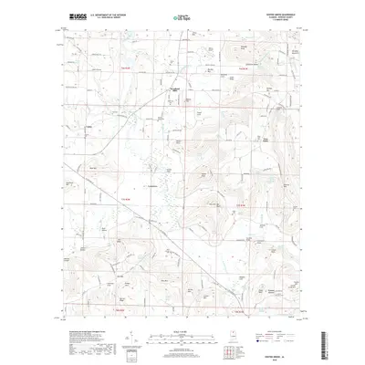 2018 Map of Center Grove, 2018 Print