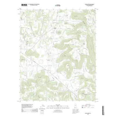 2026 Map of Center Grove, 2026 Print
