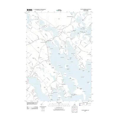 2012 Map of Center Harbor, 2012 Print