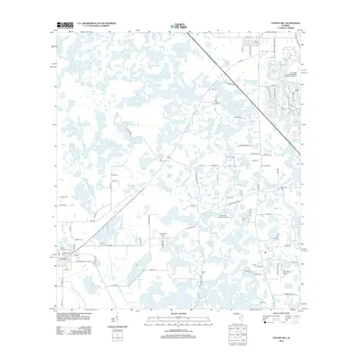 2012 Map of Center Hill, 2012 Print