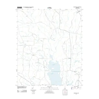 2012 Map of Center Hill, 2012 Print
