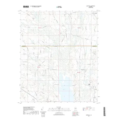 2018 Map of Center Hill, 2018 Print