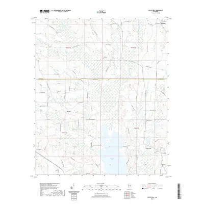 2020 Map of Center Hill, 2020 Print