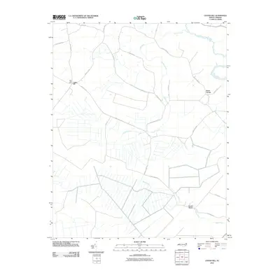2010 Map of Center Hill, 2010 Print