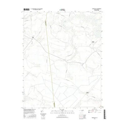 2016 Map of Center Hill, 2016 Print