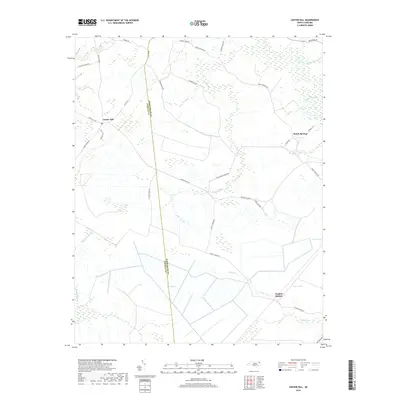 2019 Map of Center Hill, 2019 Print