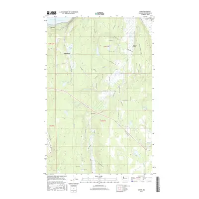 2017 Map of Center, 2017 Print