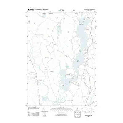 2012 Map of Center Lovell, 2012 Print