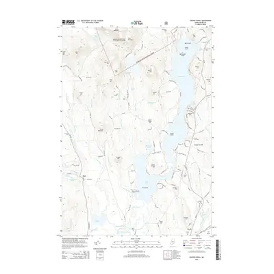 2014 Map of Center Lovell, 2014 Print