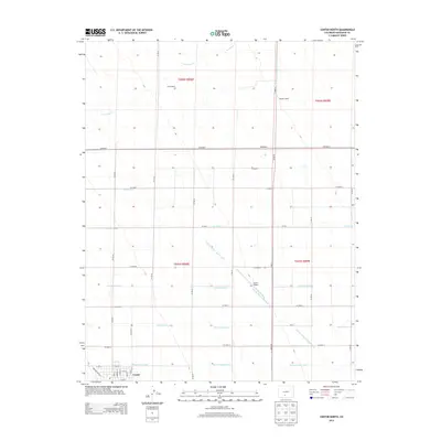 2013 Map of Center North, 2013 Print