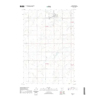 2020 Map of Center, 2020 Print