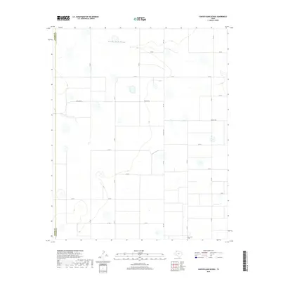 2019 Map of Center Plains School, 2019 Print