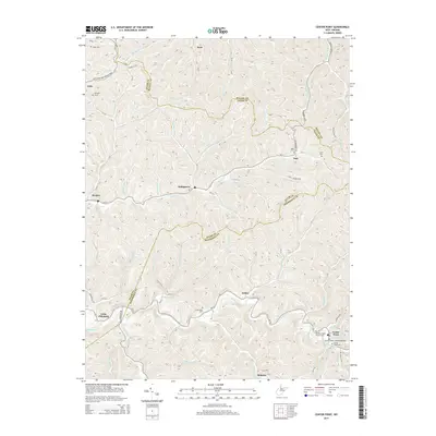 2014 Map of Center Point, 2014 Print