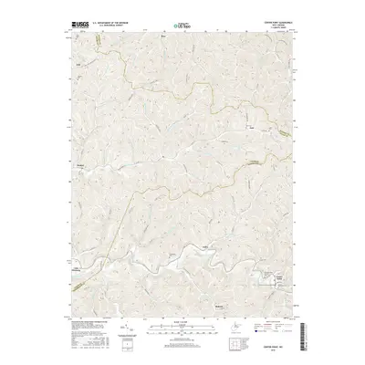 2016 Map of Center Point, 2016 Print