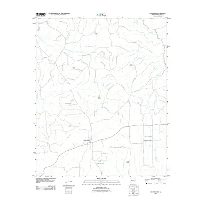 2011 Map of Center Point, 2011 Print