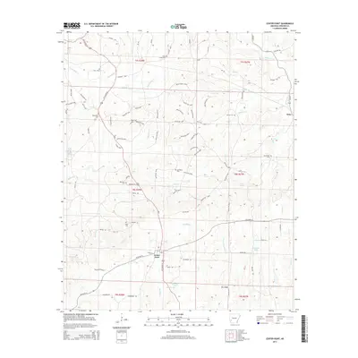 2014 Map of Center Point, 2014 Print