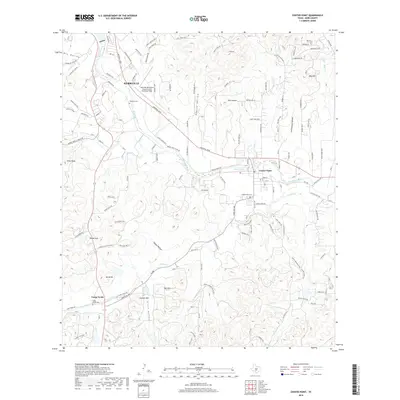 2019 Map of Center Point, 2019 Print