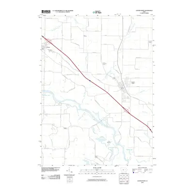2010 Map of Center Point, 2010 Print
